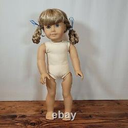 1991 Pleasant Company White Body Kirsten American Girl Doll with Tinsel Hair RARE