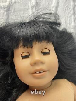 2008 AMERICAN GIRL DOLL JLY #11 BLACK HAIR BROWN EYES Nude Medium Skin HTF