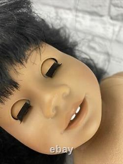 2008 AMERICAN GIRL DOLL JLY #11 BLACK HAIR BROWN EYES Nude Medium Skin HTF