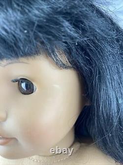 2008 AMERICAN GIRL DOLL JLY #11 BLACK HAIR BROWN EYES Nude Medium Skin HTF