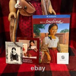 2008 American Girl Doll Josefina Montoya with Box, Book, Meet Outfit & Accessories