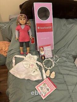 2008 American Girl Doll Just Like You with Flower Girl Outfit