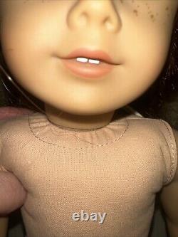 2013 American Girl Doll Auburn Hair Blue Eyes (20E4868) tan skin withaccessories