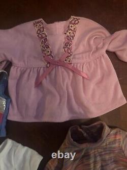 2013 American Girl Doll Auburn Hair Blue Eyes (20E4868) tan skin withaccessories