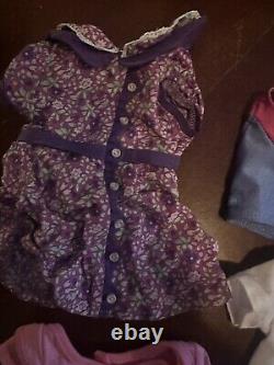 2013 American Girl Doll Auburn Hair Blue Eyes (20E4868) tan skin withaccessories