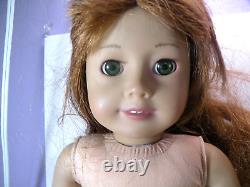 3 American Girl Dolls 18 Brown Red Hair Blue Brown Eyes TLC As Is READ DESC. A