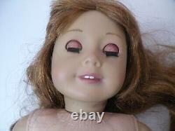 3 American Girl Dolls 18 Brown Red Hair Blue Brown Eyes TLC As Is READ DESC. A