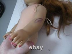 3 American Girl Dolls 18 Brown Red Hair Blue Brown Eyes TLC As Is READ DESC. A
