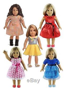 5PC Lots Doll Clothes for 18 Dolls American Girl Dolls