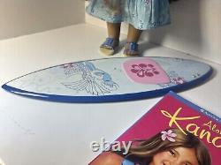 AMERICAN GIRL 18 DOLL KANANI WITH BOOK MEET OUTFIT PADDLE BOARD, Towel