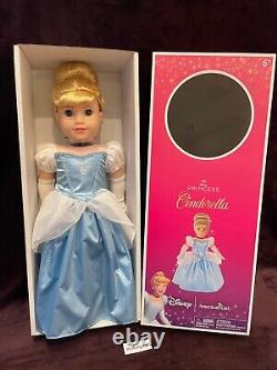 AMERICAN GIRL CINDERELLA DOLL Disney Princess Collection NEW IN HAND