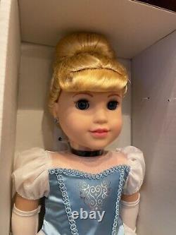 AMERICAN GIRL CINDERELLA DOLL Disney Princess Collection NEW IN HAND