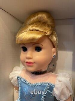 AMERICAN GIRL CINDERELLA DOLL Disney Princess Collection NEW IN HAND