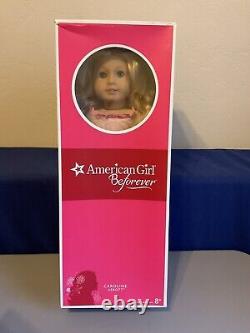 AMERICAN GIRL DOLL BLONDE CAROLINE ABBOTT 2012 RETIRED With ORIGINAL BOX + BOOK