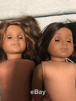 AMERICAN GIRL DOLL LOT 2 dolls Kaya and Marisol Great used condition