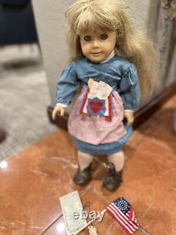 AMERICAN GIRL DOLL PLEASANT CO. WEST GERMANY KIERSTEN 1986 FULL MEET With OUTFIT