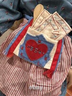 AMERICAN GIRL DOLL PLEASANT CO. WEST GERMANY KIERSTEN 1986 FULL MEET With OUTFIT