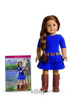 AMERICAN GIRL DOLL SAIGE 18 GOTY 2013. NEW IN BOX NRFB Complete Ring And Book