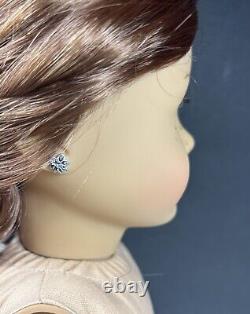 AMERICAN GIRL DOLL SAIGE Original Box, Meet Outfit, Ring, Pierced Ears READ