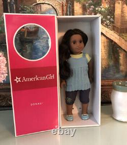 AMERICAN GIRL DOLL SONALI WITH Box RARE Chrissa Friend