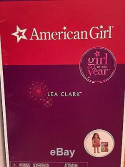 AMERICAN GIRL Doll LOTGRACE THOMAS 2015 + LEA CLARK 2016 NEWNIBSHIPS FASSST