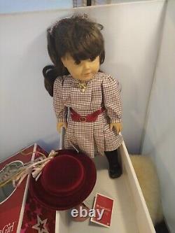 AMERICAN GIRL EARLY VERSION OF SAMANTHA DOLL With ORIGINAL OUTFIT AND ACCESSORIES