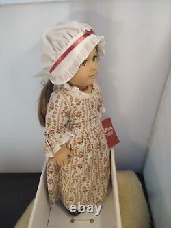 AMERICAN GIRL FELICITY DOLL PLEASANT COMPANY ORGINAL OUTFIT With BONNET & PAPERS