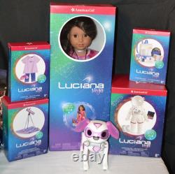 AMERICAN GIRL-LUCIANA 2018 GIRL OF THE YEAR DOLL COLLECTION With 6 doll & bookS