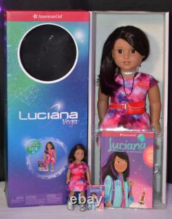 AMERICAN GIRL-LUCIANA 2018 GIRL OF THE YEAR DOLL COLLECTION With 6 doll & bookS