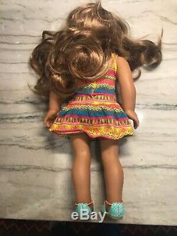 AMERICAN GIRL Lea Clark Doll Girl of the Year GOTY withbox Retired Extra Clothes