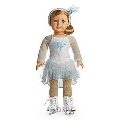 AMERICAN GIRL Mia's SILVER SKATE DRESS Outfit Mia DOLL & SKATES are NOT INCLUDED