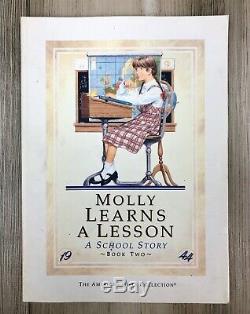 AMERICAN GIRL Molly McIntire DOLL PLEASANT COMPANY LOT Clothes Accessories BOX