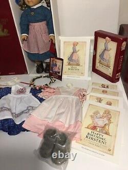 AMERICAN GIRL /PC KIRSTEN DOLL, OUTFITS & ACCESSORIES LOT Excellent