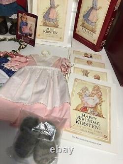 AMERICAN GIRL /PC KIRSTEN DOLL, OUTFITS & ACCESSORIES LOT Excellent