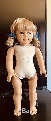AMERICAN GIRL PLEASANT COMPANY KIRSTEN 1987 #1065 PLEASANT SIGNED with Outfit