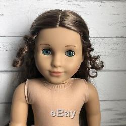 AMERICAN GIRL doll marie grace 1800s EUC 18 In Doll Brown Eyes Pretend Play