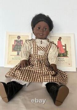 Addy American Girl Doll Extra Dress and Books Included