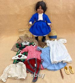 Addy Walker 1990s American Girl Doll Pleasant Co. + LOT Outfits/Dresses/Hats Acc