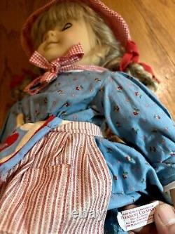 All Original 1988/1989 American Girl White Body Kirsten Doll w 1986 Meet Outfit