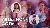 All Our Non American Girl Dolls Disney Shadow High Monster High Barbie Harper Iman And More