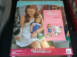 American Girl 18 Blaire Doll and Book & Accessories, Gardening Outfit And Piglet