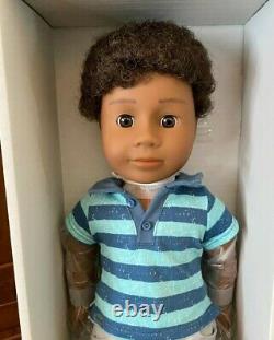 American Girl 18 Boy Doll #77 Dark Skin Brown Short Hair Eyes Truly Me Retired