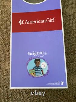 American Girl 18 Boy Doll #77 Dark Skin Brown Short Hair Eyes Truly Me Retired