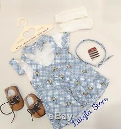 American Girl 18 Doll Kit Kittredge Collection Clothing School Typewriter Desk