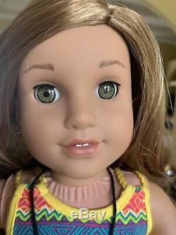 American Girl 18 Doll Lea Clark 2016 Girl of The Year Mint Condition