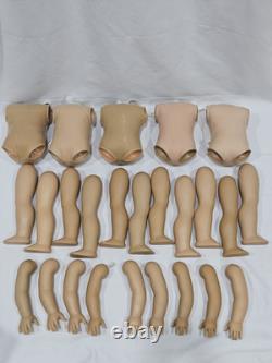 American Girl 18 Doll Parts Lot Body Arms Legs Arm Leg