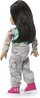 American Girl 18 Girl of the Year 2023 Doll Kavi Sharma Withadd on pack+2 outfits