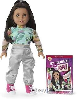 American Girl 18 Girl of the Year 2023 Doll Kavi Sharma Withadd on pack+2 outfits