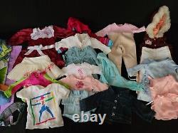 American Girl 18 Nicki Doll RETIRED with Accessories Clothing Saddle Huge Lot