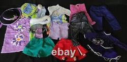 American Girl 18 Nicki Doll RETIRED with Accessories Clothing Saddle Huge Lot